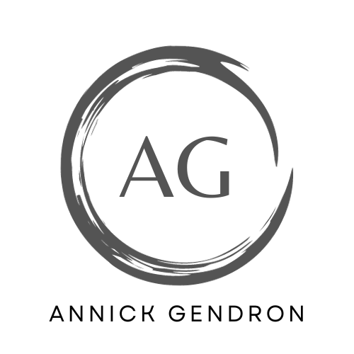 Beige Minimalist Paint Stroke Circle Logo (2)